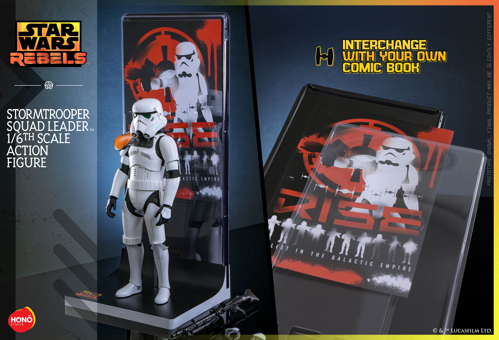 HONO STUDIO HS09 Star Wars: Rebels - Stormtrooper Squad Leader