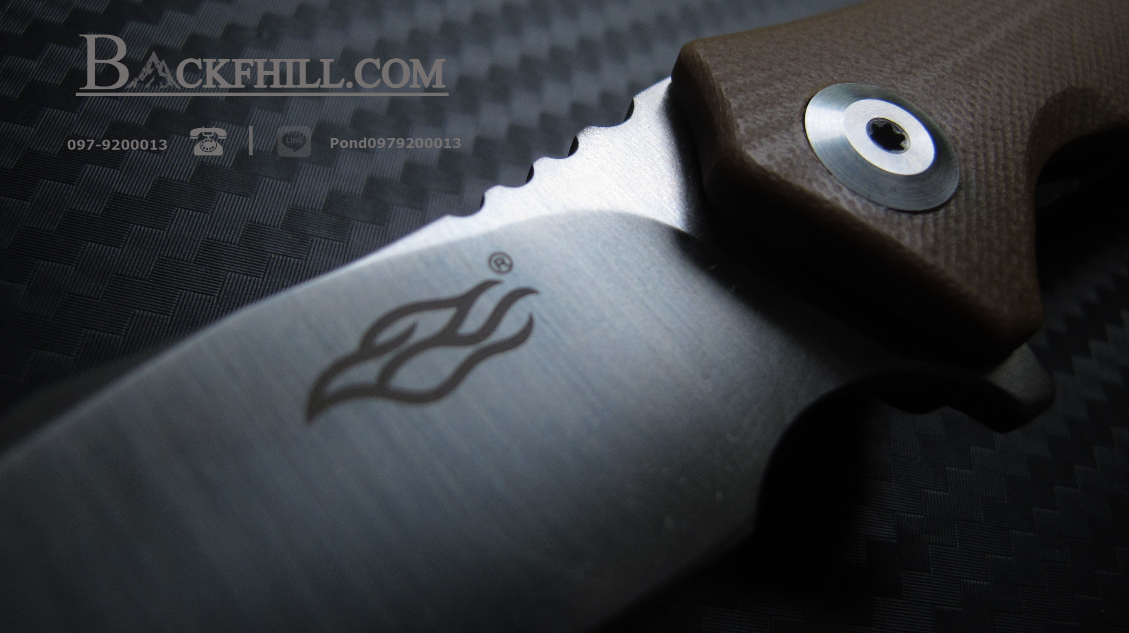 มีดพับ Ganzo กานโซ่ รุ่น FH51-BR / D2 Steel / ของแท้ 100%