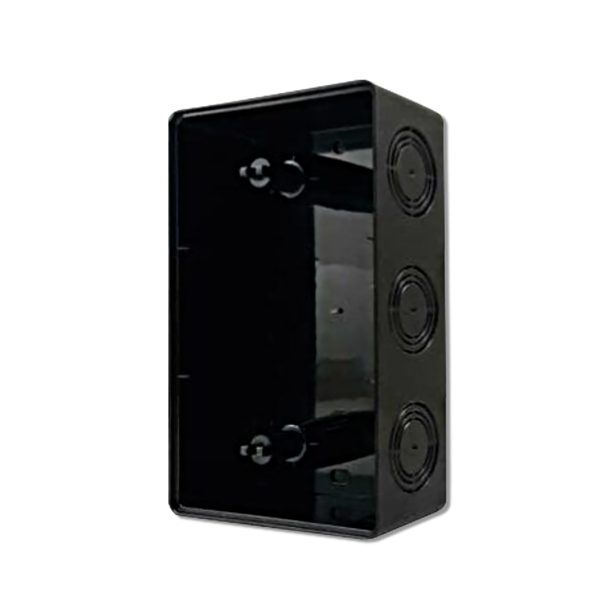 NANO กล่องลอยสำหรับฝาครอบแผงหน้ากากกันน้ำ สีดำ รุ่น NANO-415B (20 ชิ้น/กล่อง)