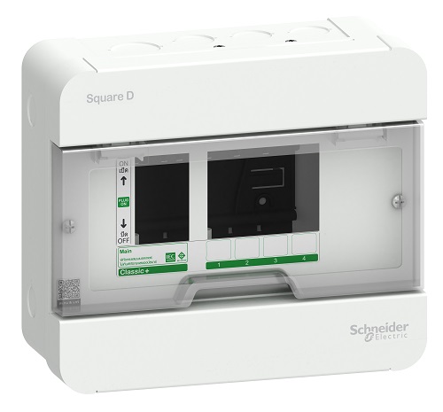 ตู้คอนซูมเมอร์ คลาสสิคพลัส บัสบาร์เดี่ยว (Single Bus) : Schneider S9HCL