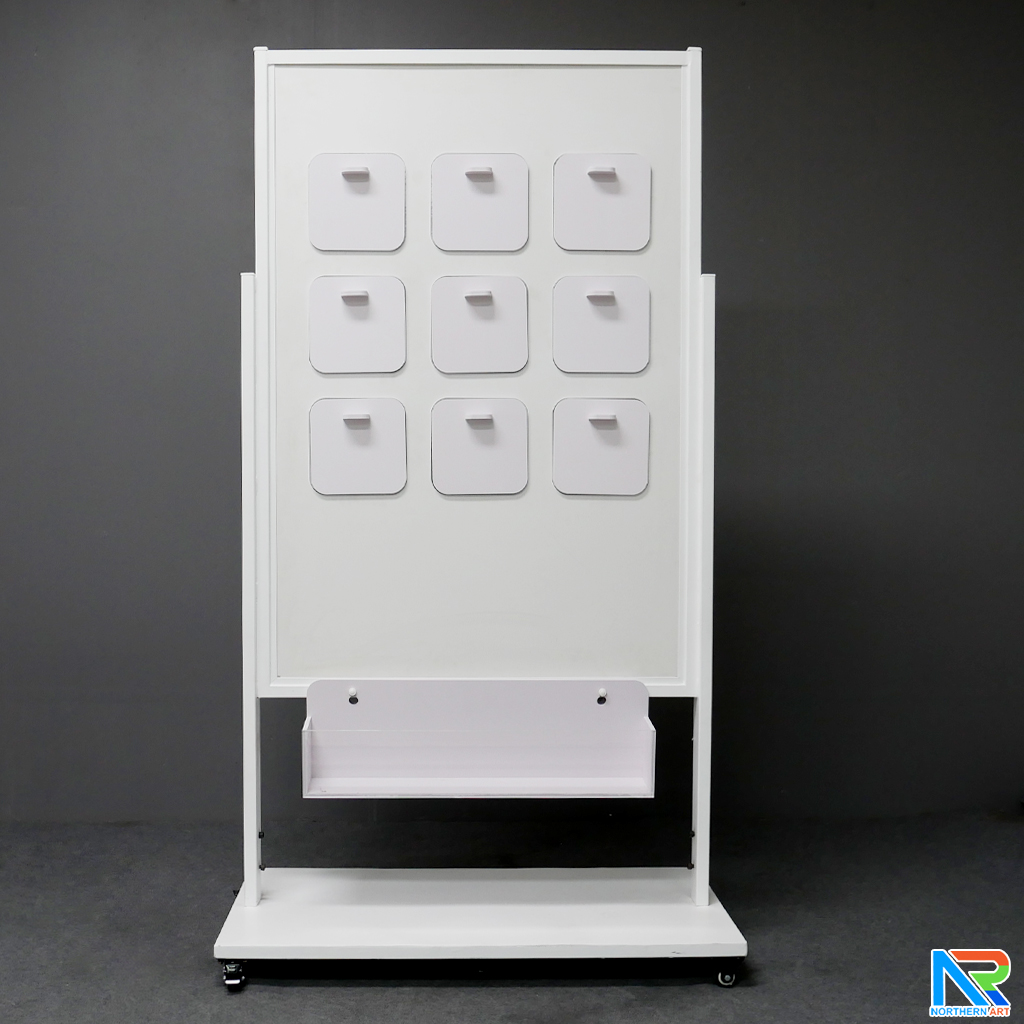 เกมส์เปิดป้ายจับคู่ 9 ช่อง Matching game ขนาด (W)94 x (D)45 x (H)170 cm.พร้อมล้อเลื่อน เคลื่อนย้ายสะดวก