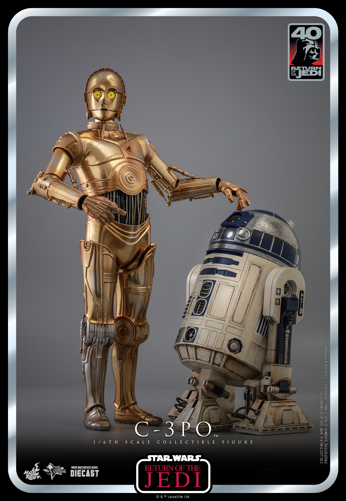 Hot Toys MMS701D56 1/6 Star Wars Episode VI: Return of the Jedi™ - C-3PO™