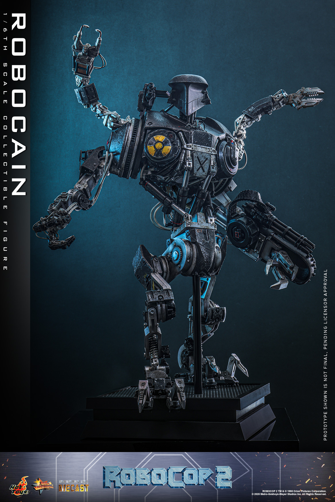 25/08/2568 Hot Toys MMS828D75 RoboCop 2 - RoboCain