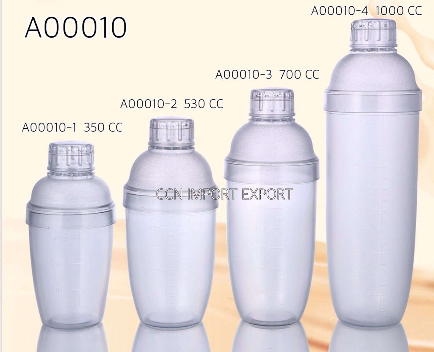 กระบอกเชคพลาสติก 350cc = 130 / 530cc = 140 / 700cc = 150