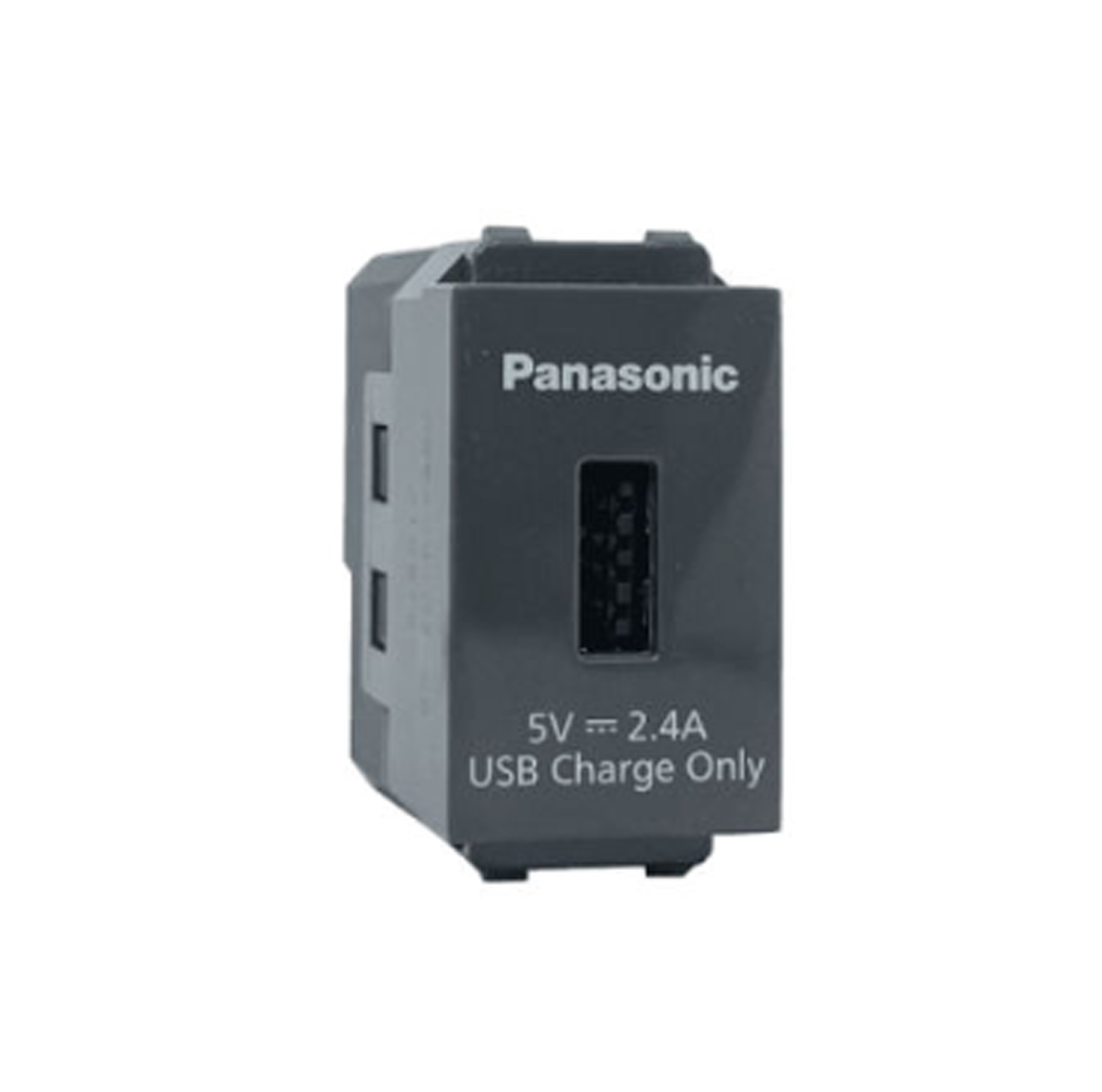 Panasonic เต้ารับ USB 1ช่องเสียบ รุ่น WEF108107H-8 5V 2.4A ปลั๊กยูเอสบี