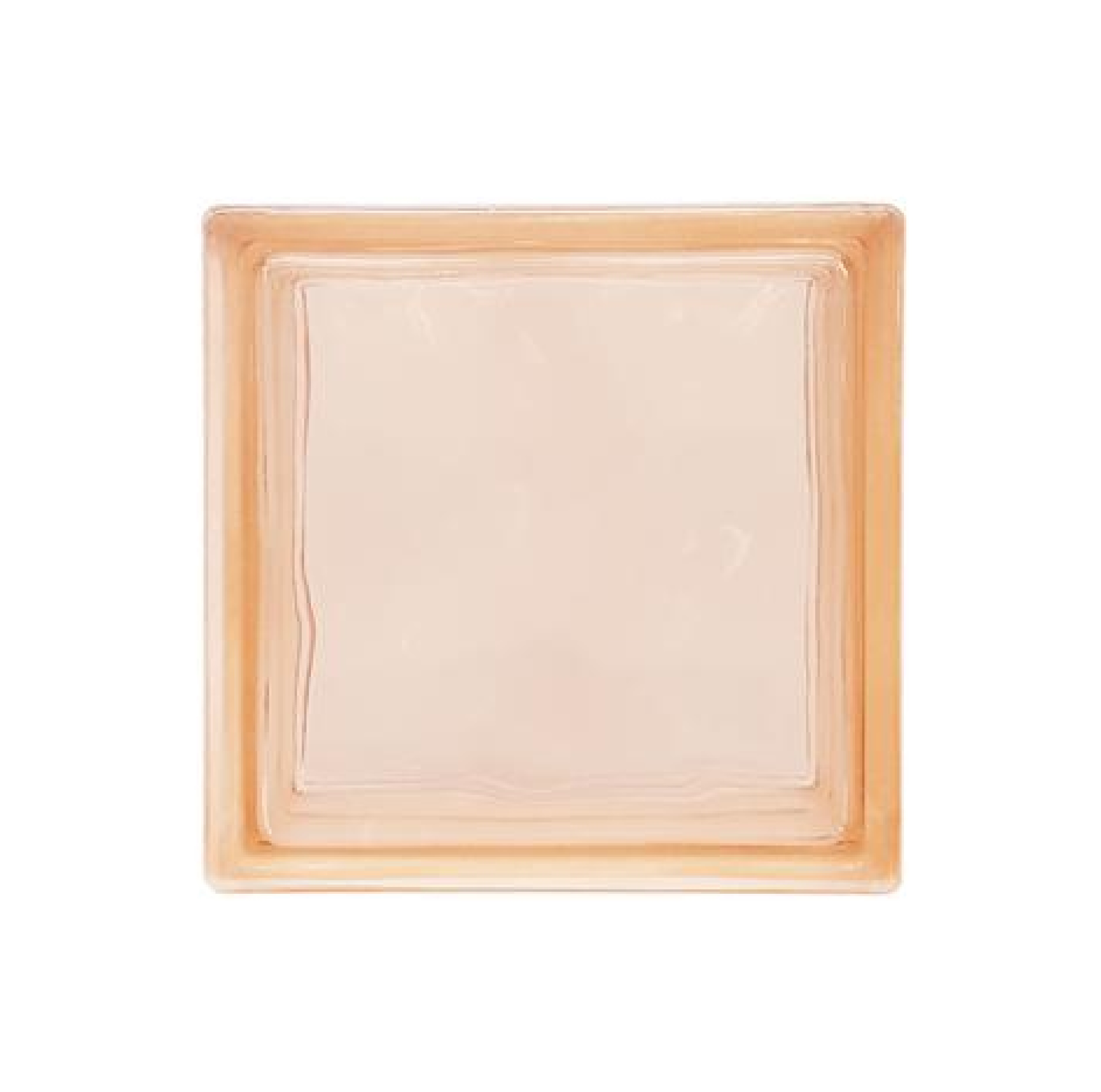 บล็อกแก้วสี KASSA รุ่น แก้วเมฆา I-018/204 ขนาด 19 x 19 ซม. สีชมพู