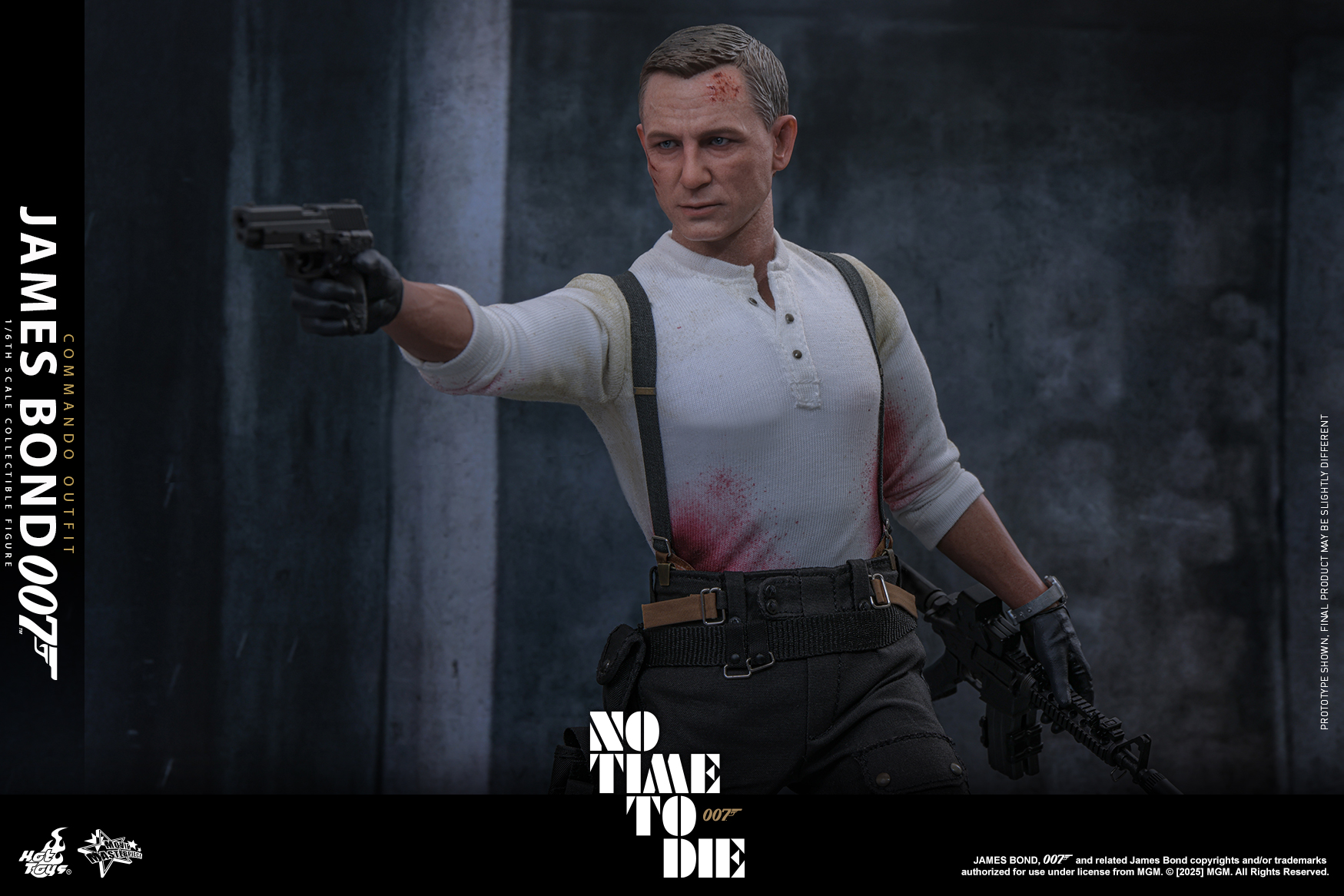 25/08/2568 Hot Toys MMS804 No Time To Die - James Bond (Commando Outfit)