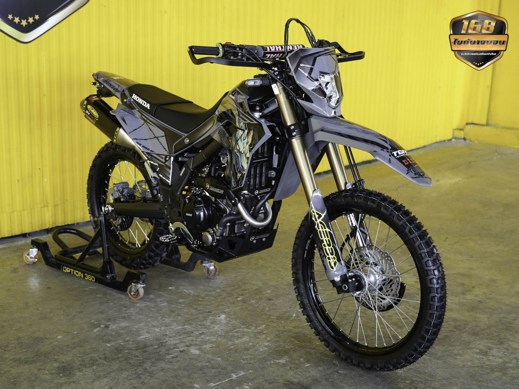 NEW Honda CRF300 L 2025 (รถป้ายเเดงเเต่งให้ครบ สด-ผ่อน )