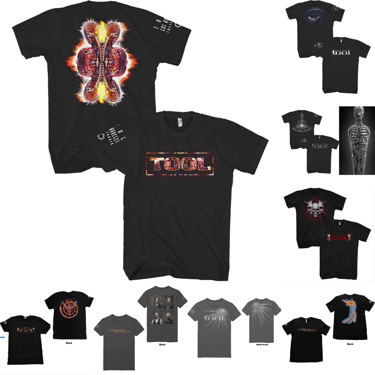 [PREORDER] เสื้อวง TOOL T-SHIRT ลิขสิทธิ์แท้ UK รวมลายสุดฮิต
