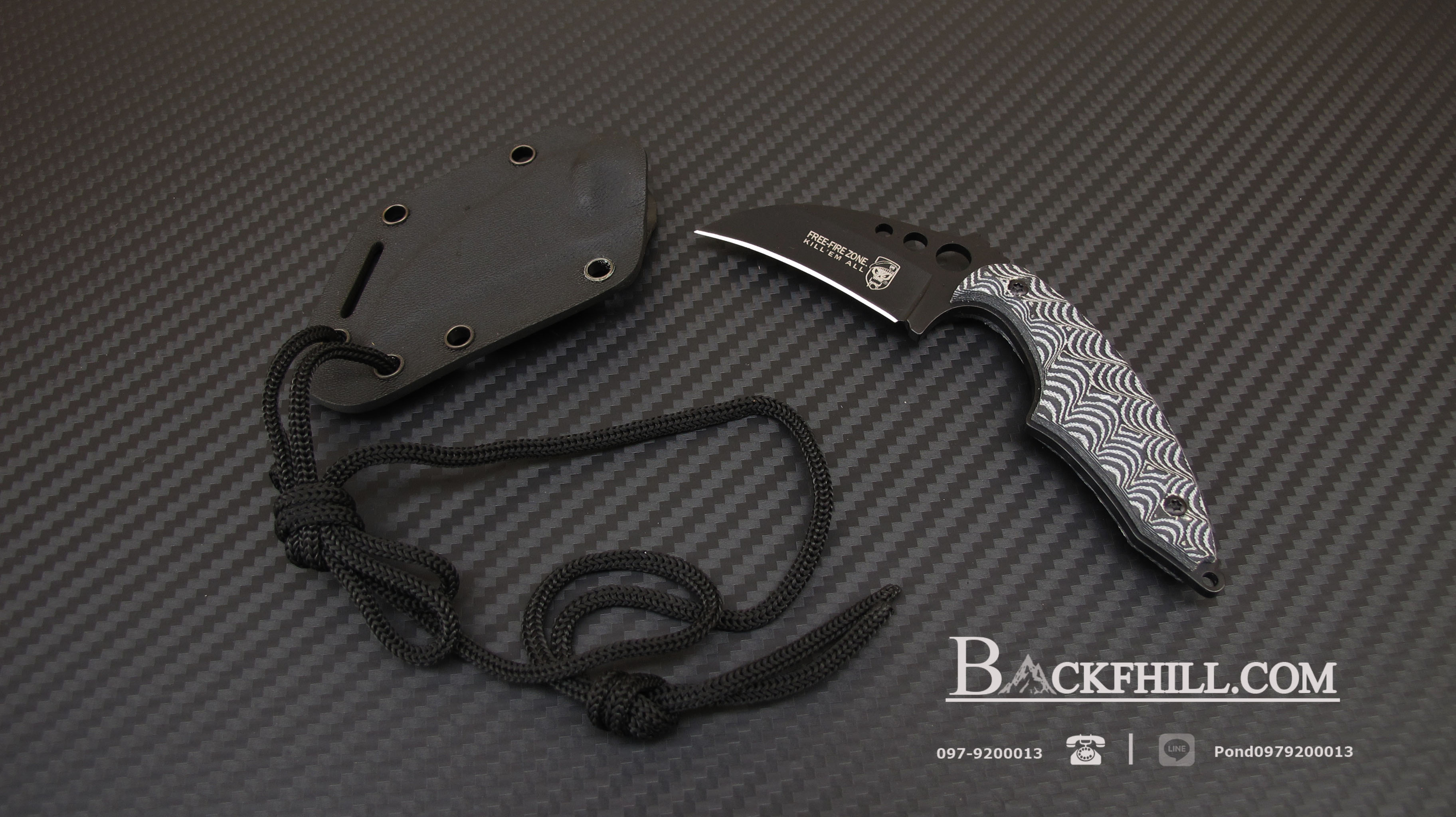 มีดใบตายคารัมบิต KARMBIT COMBAT COMMANDER รุ่น BK3313