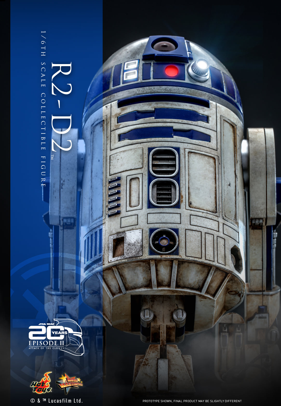 Hot Toys MMS651 1/6 Star Wars Episode II: Attack of the Clones™ - R2-D2™