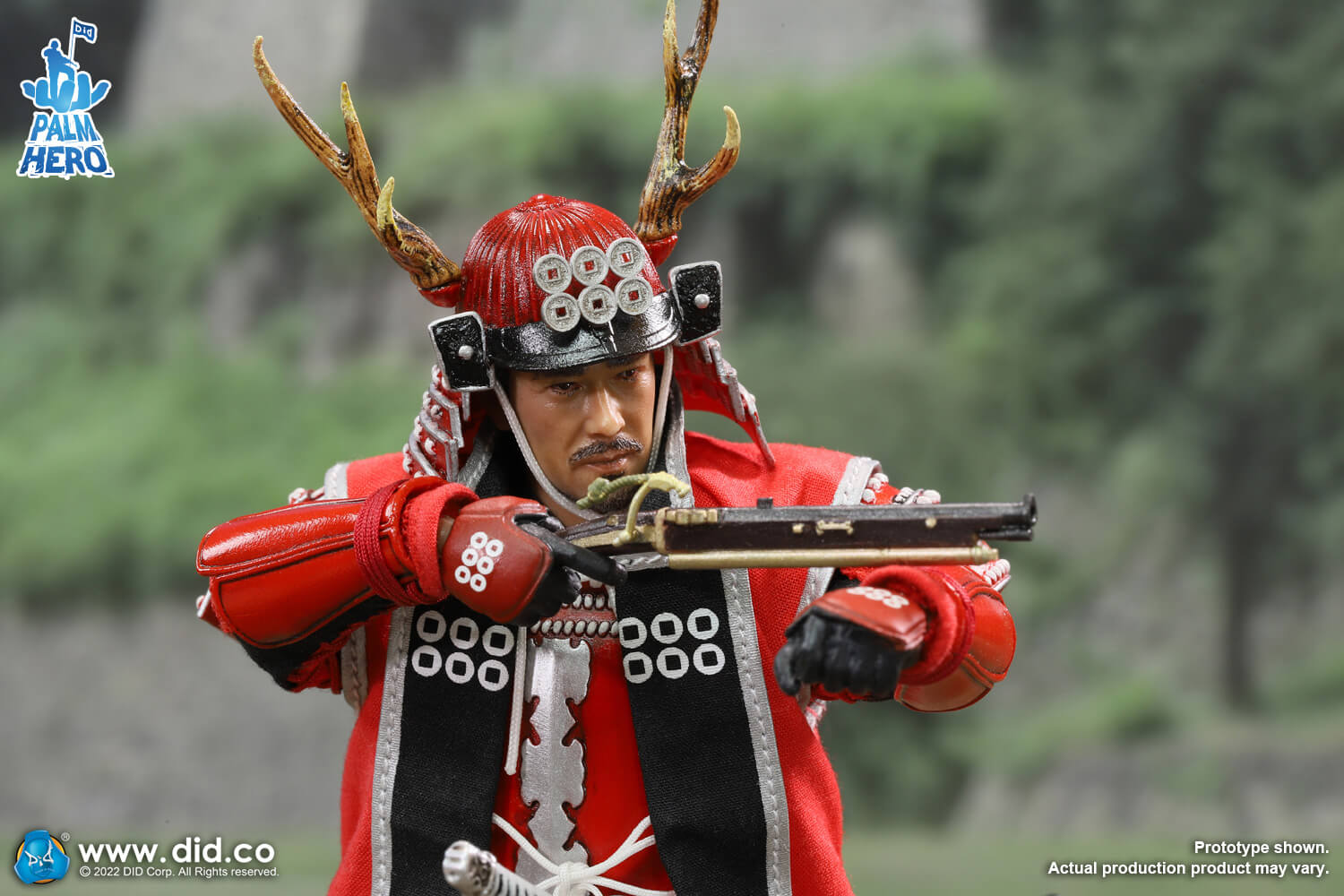 DID XJ80015 1/12 Palm Hero Japan Samurai Series - Sanada Yukimura