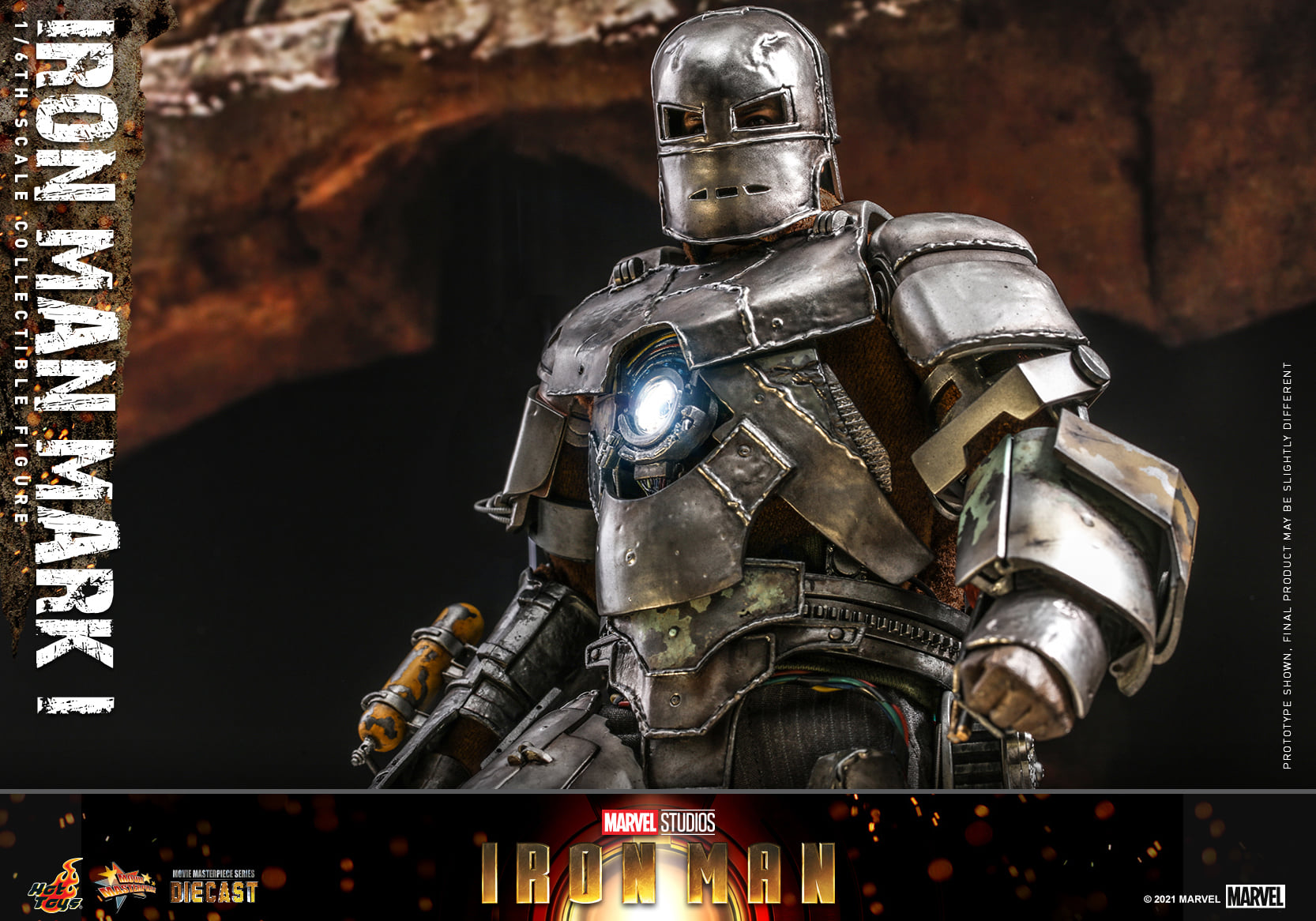 Hot Toys MMS605D40 1/6 Iron Man - Iron Man Mark I