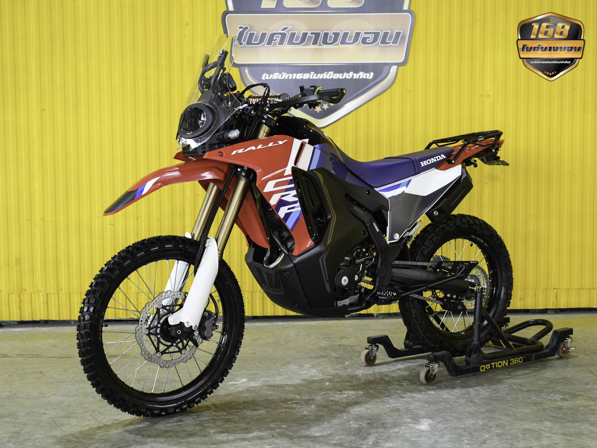 Honda CRF300 RALLY 2025 (รถป้ายเเดงเเต่งให้ครบ สด-ผ่อน )