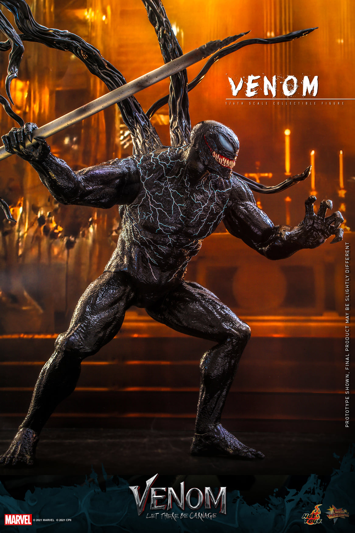 Hot Toys MMS626 1/6 Venom: Let There Be Carnage - Venom
