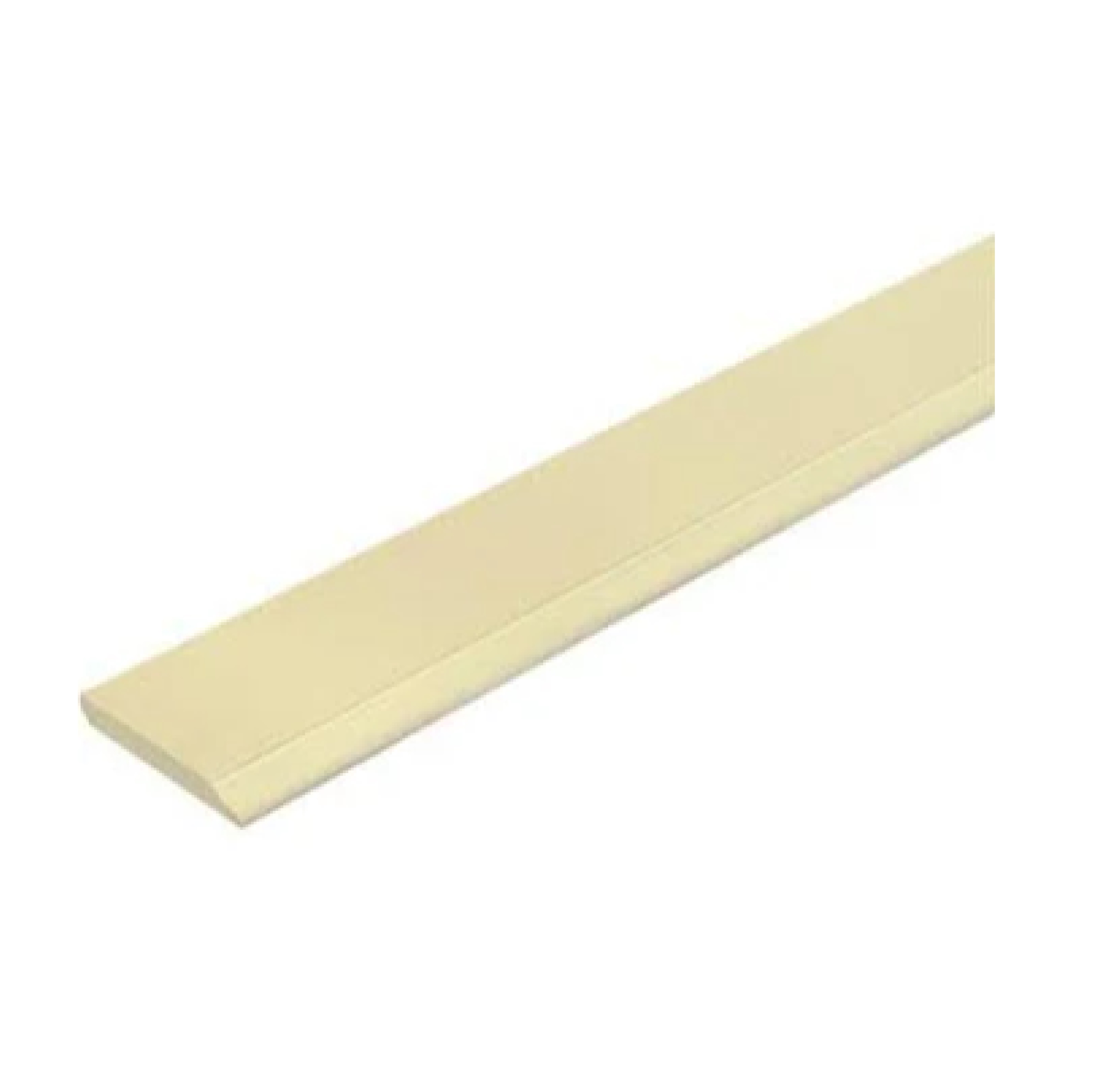 ไม้บัวพื้น 4 นิ้ว 14 มม. CONWOOD รุ่น หลุยส์ ลายเสี้ยน ขนาด 10 x 305 x 1.4 ซม. สีงาช้าง