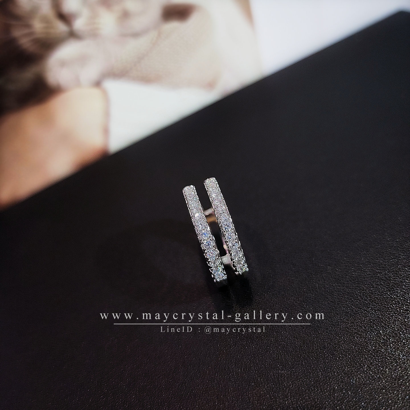 แหวน premium zirconia สอบถามไซส์กับเมย์ได้นะคะ