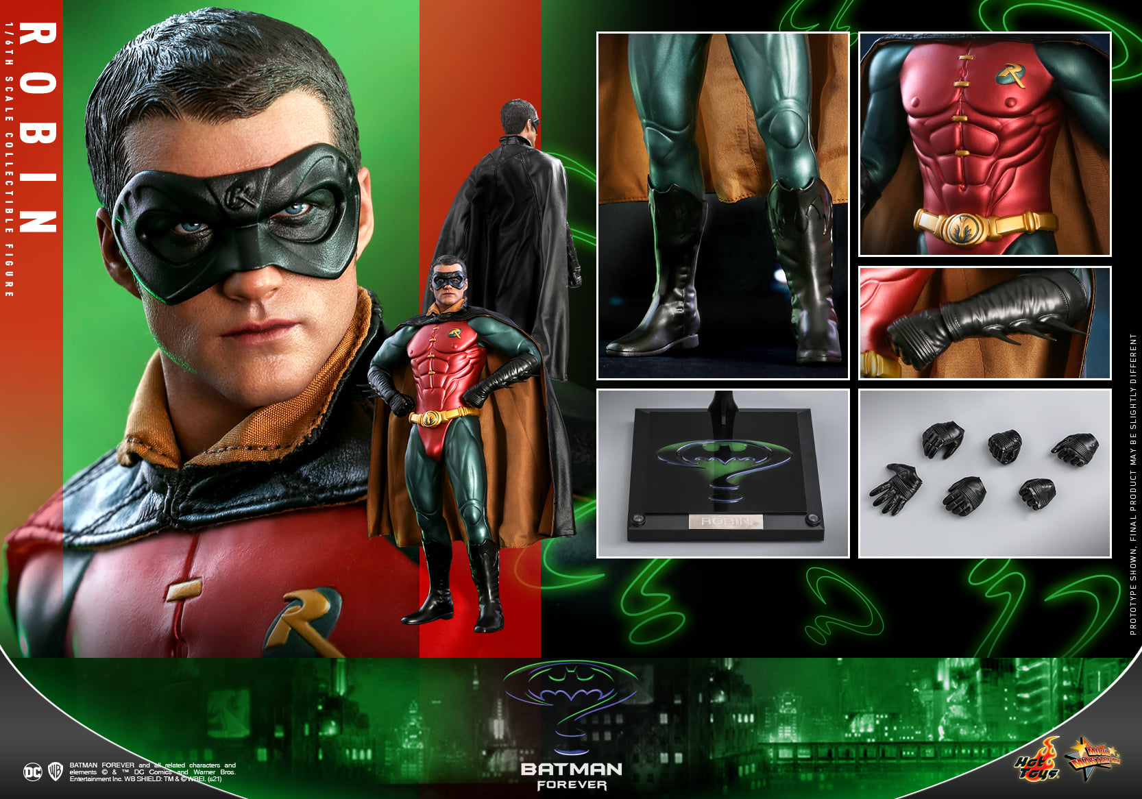 Hot Toys MMS594 1/6 Batman Forever - Robin