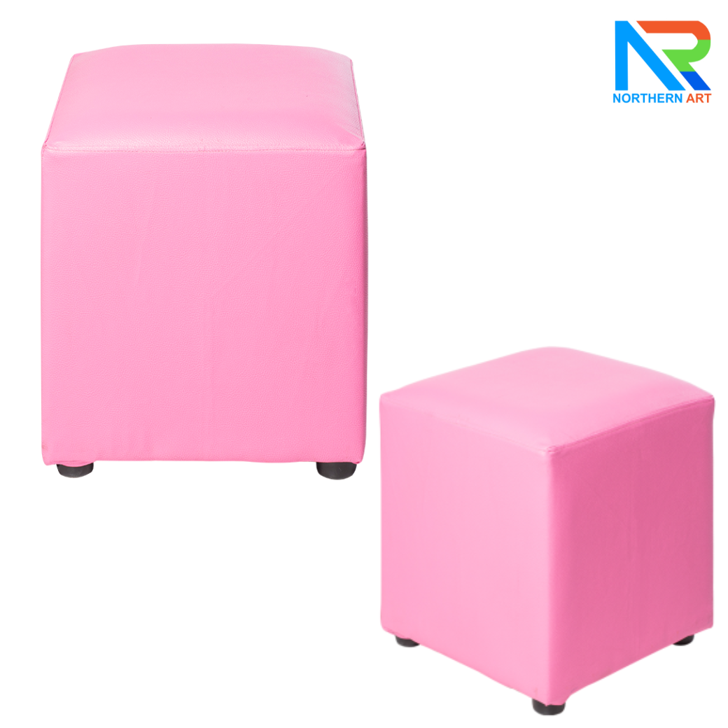 เช่าเก้าอี้สตูล เบาะหนัง ทรงลูกเต๋า พร้อมจุกรองฐาน มีสี ดำ,ขาว,ชมพู,ม่วง,เขียวเข้ม,เขียวอ่อน,ฟ้า,น้ำเงิน,แดง,เหลือง,น้ำตาล,ส้ม