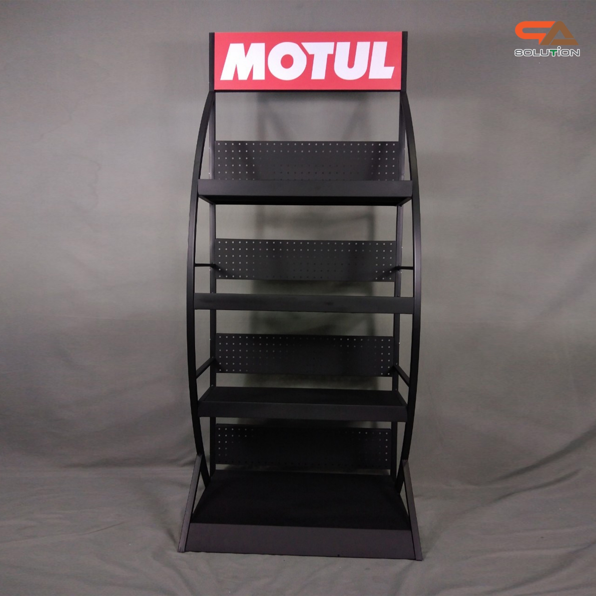 ชั้นวางสินค้าเหล็ก 4ชั้น สีดำขนาด(W)70 x (D)45 x (H)170 cm.(ถอดประกอบได้) แข็งแรง รับน้ำหนักได้ดี