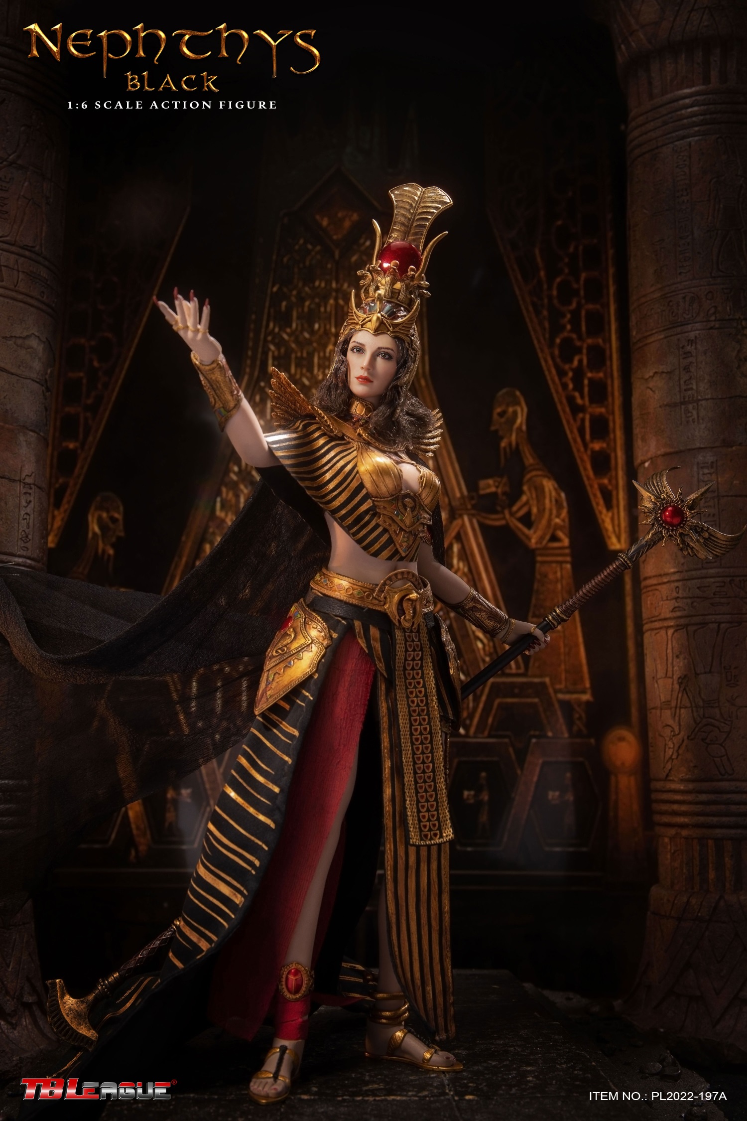 TBLeague PL2022-197A 1/6 Nephthys Black