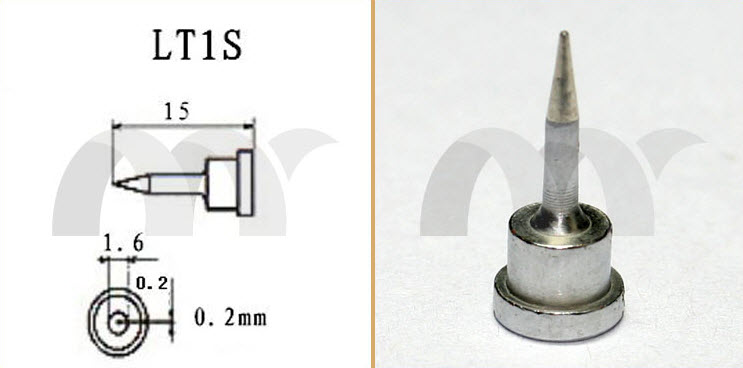 ปลายหัวแร้งWELLER LTIS 0.2mm