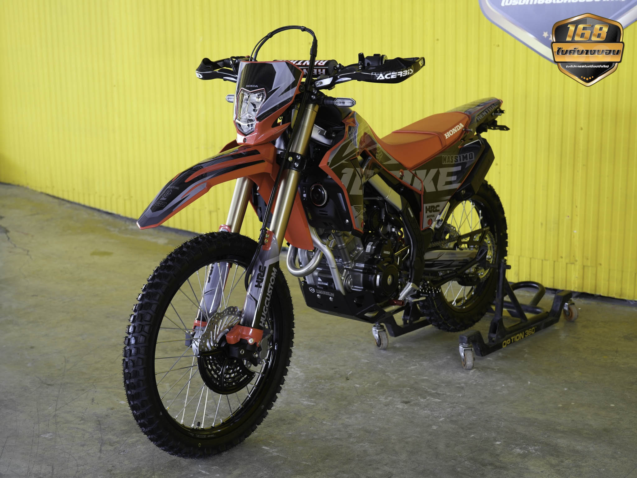 NEW Honda CRF300 L 2025 (รถป้ายเเดงเเต่งให้ครบ สด-ผ่อน )