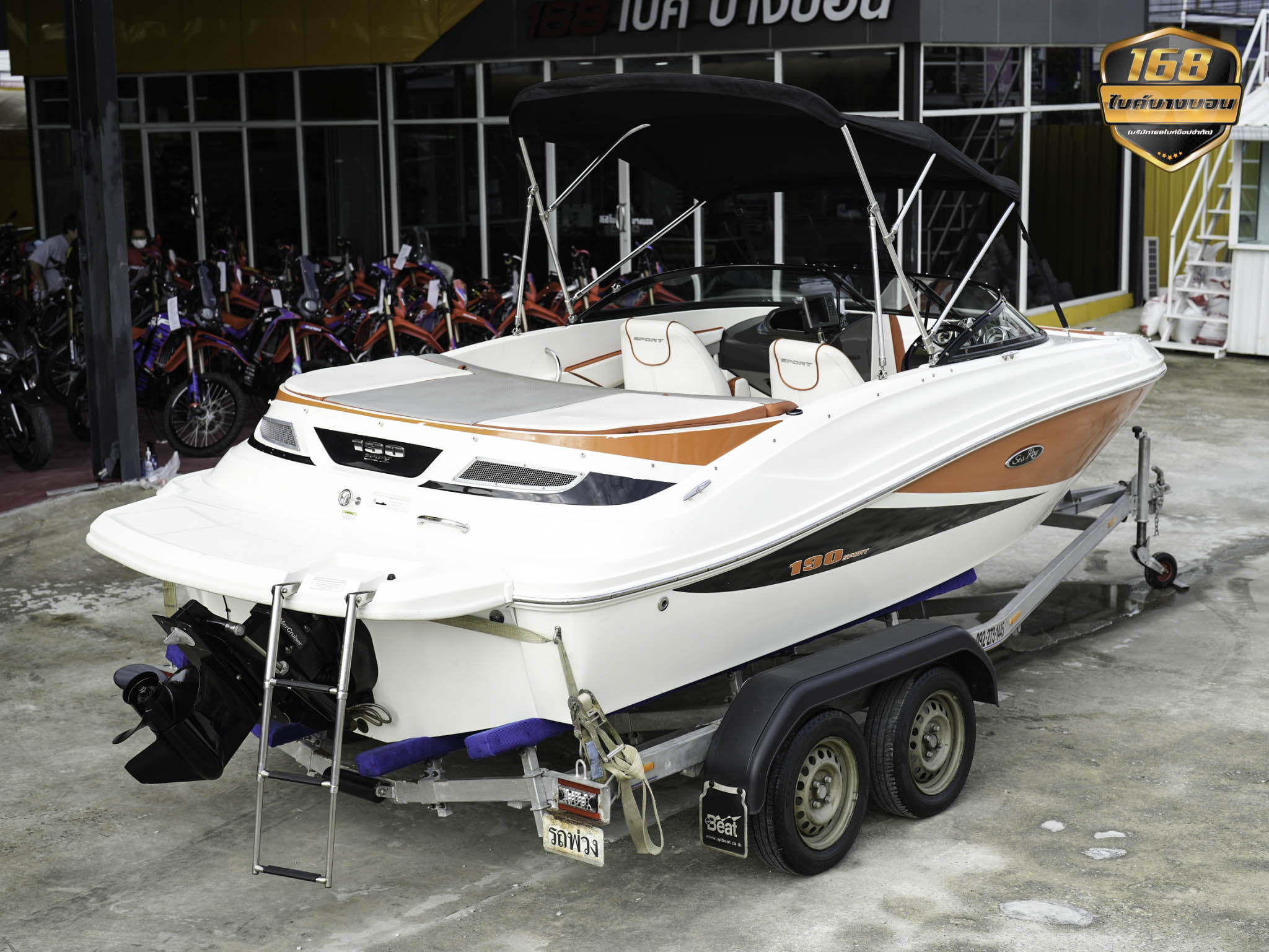 เรือ SeaRay 190 Sport 3.0L Y2013 สภาพดีมากพร้อมใช้งาน