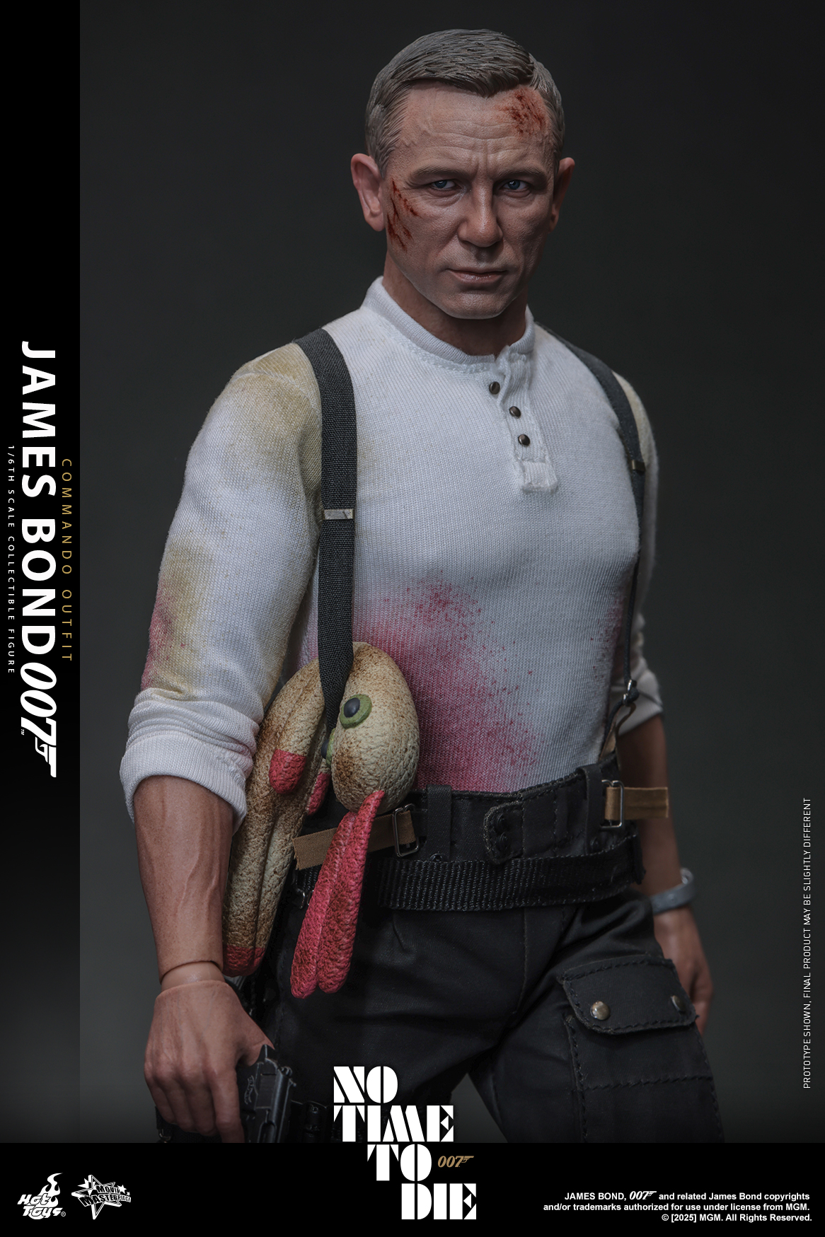 25/08/2568 Hot Toys MMS804 No Time To Die - James Bond (Commando Outfit)