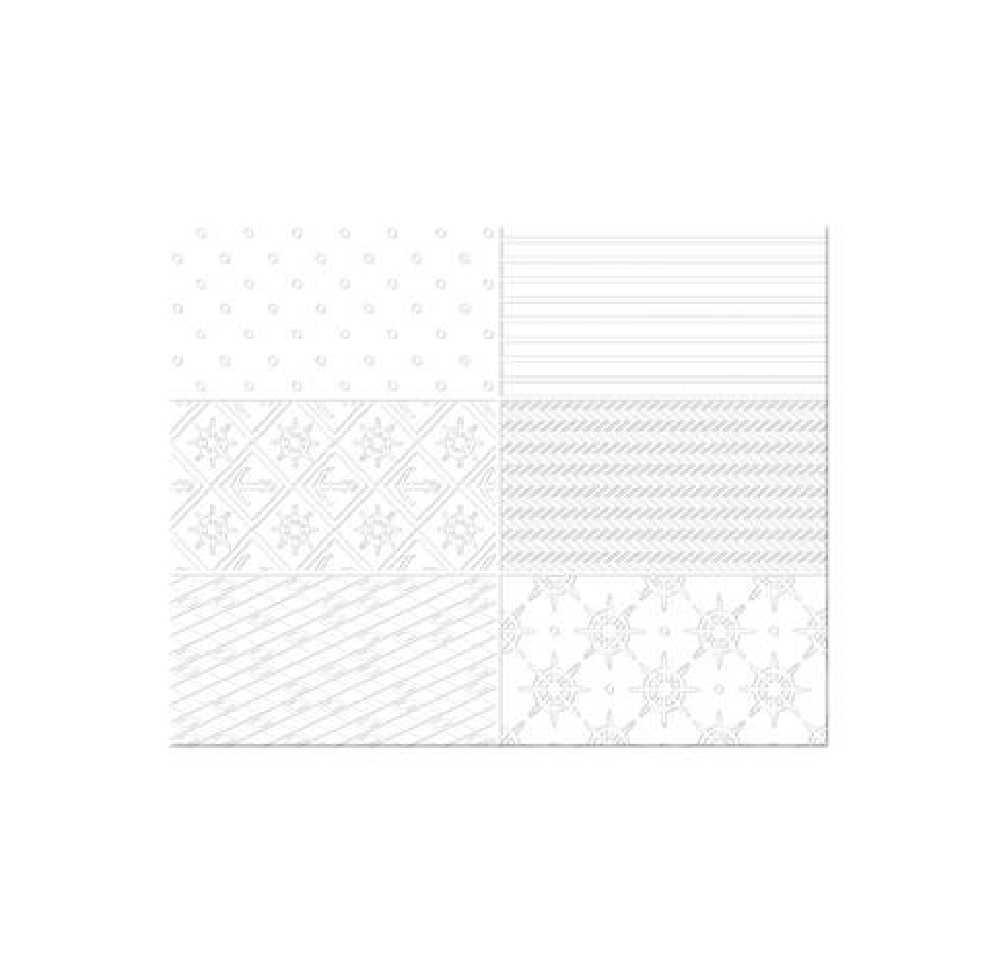 กระเบื้องผนัง SMILE รุ่น ซีนอส ขนาด 20 x 25 ซม. (กล่อง 20 แผ่น) สีขาว
