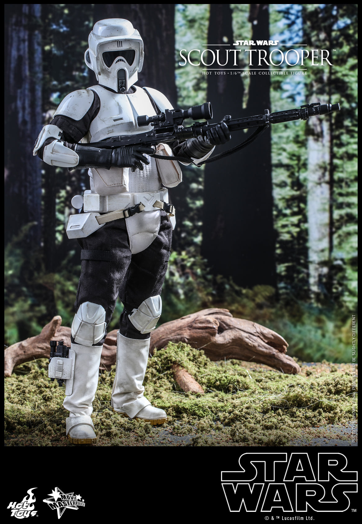 Hot Toys MMS611 1/6 Star Wars: Return of the Jedi - Scout Trooper