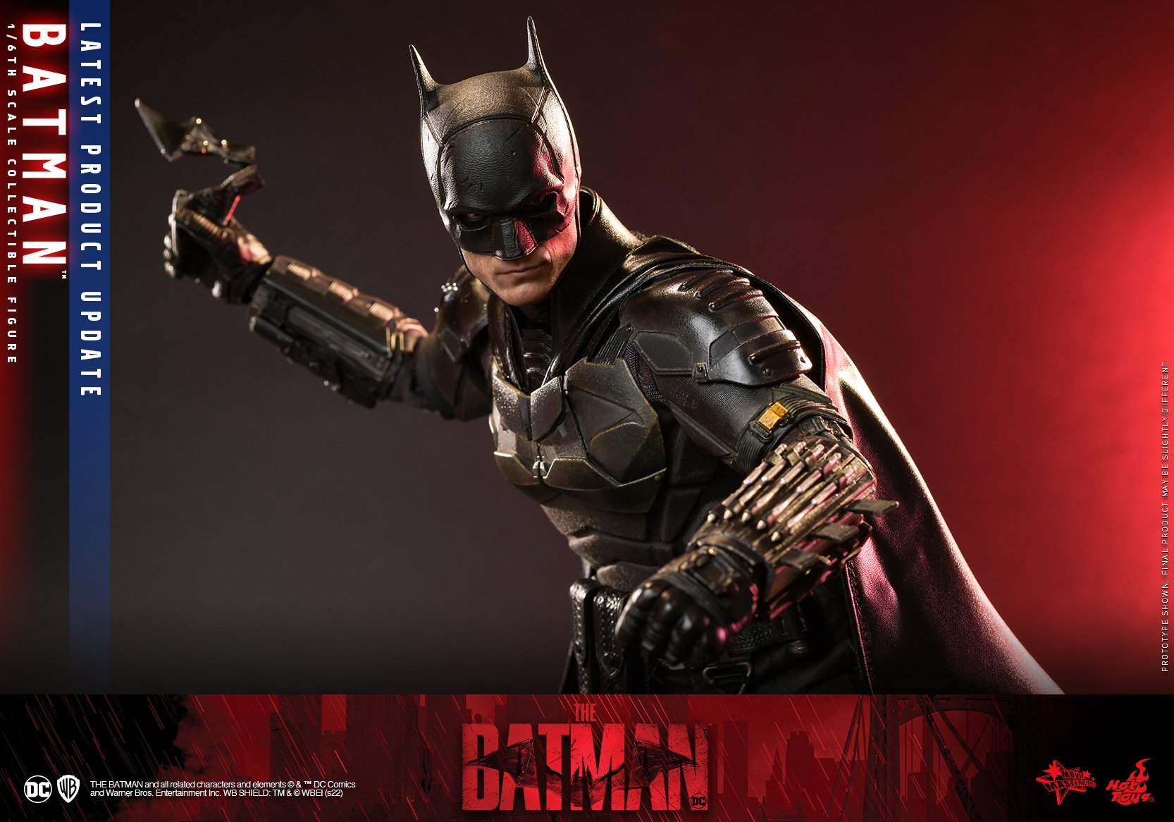 Hot Toys MMS639 1/6 The Batman - Batman (Deluxe Version)