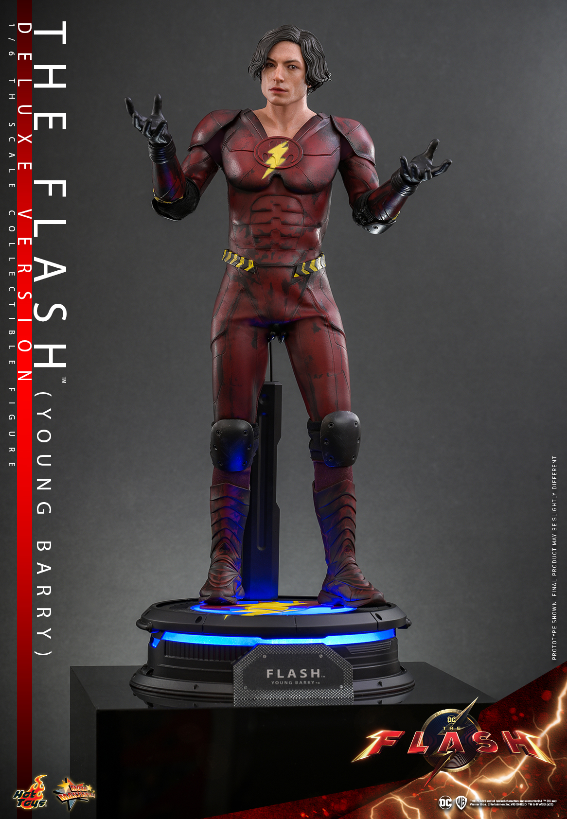 Hot Toys MMS724 1/6 The Flash - The Flash (Young Barry) [Deluxe Version]