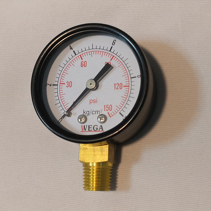 Pressure Gauge, Low, 0-150PSI