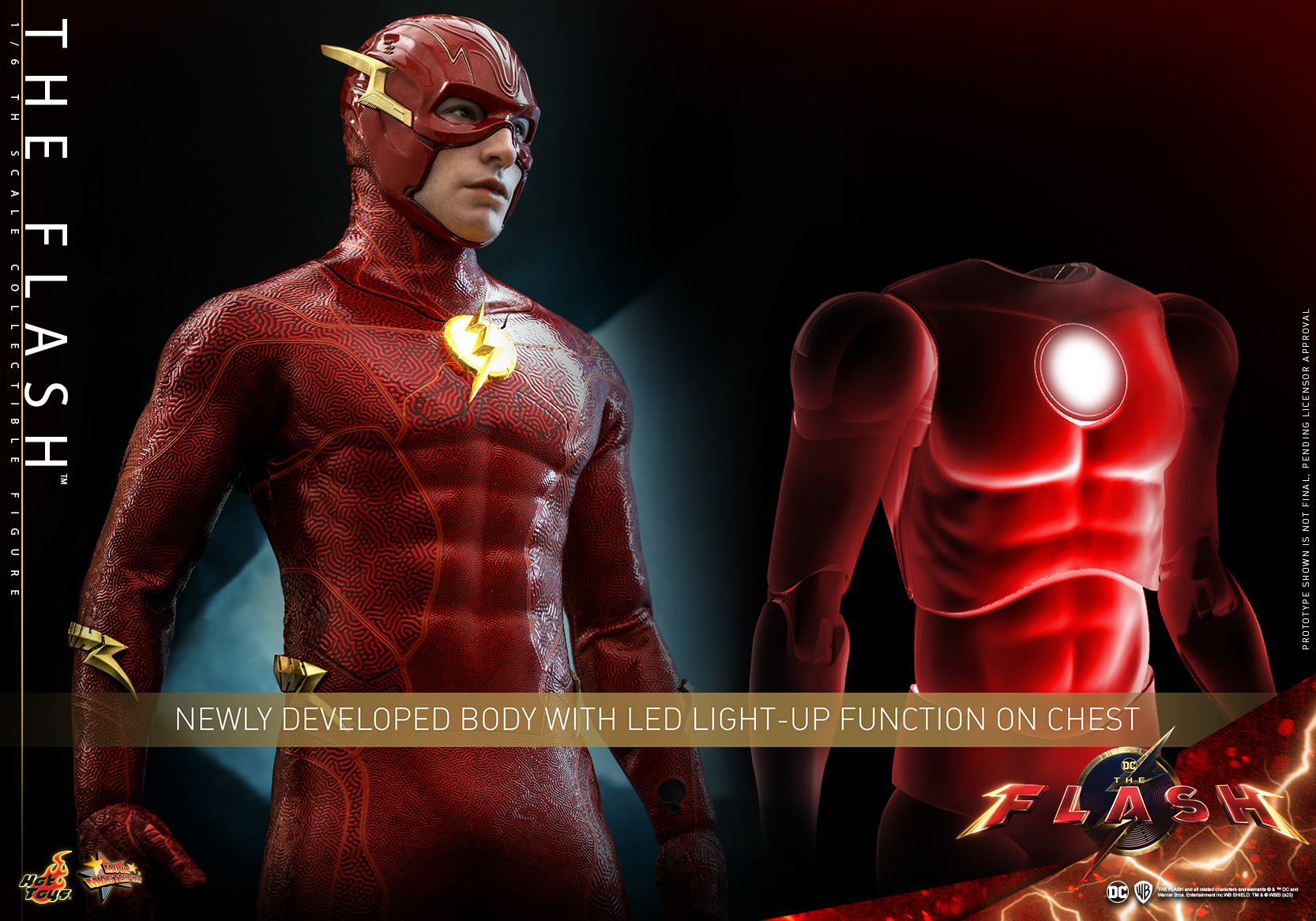Hot Toys MMS713 1/6 The Flash - The Flash