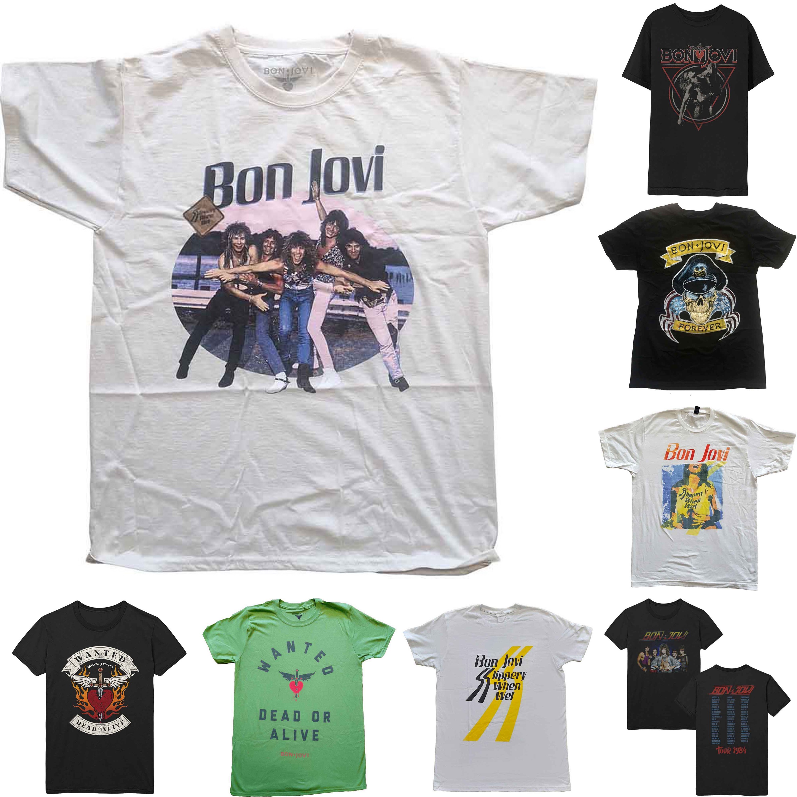 🇬🇧เปิด PREORDER เสื้อวง BON JOVI T-SHIRT ลิขสิทธิ์ของแท้ UK 🇬🇧🤘🔥