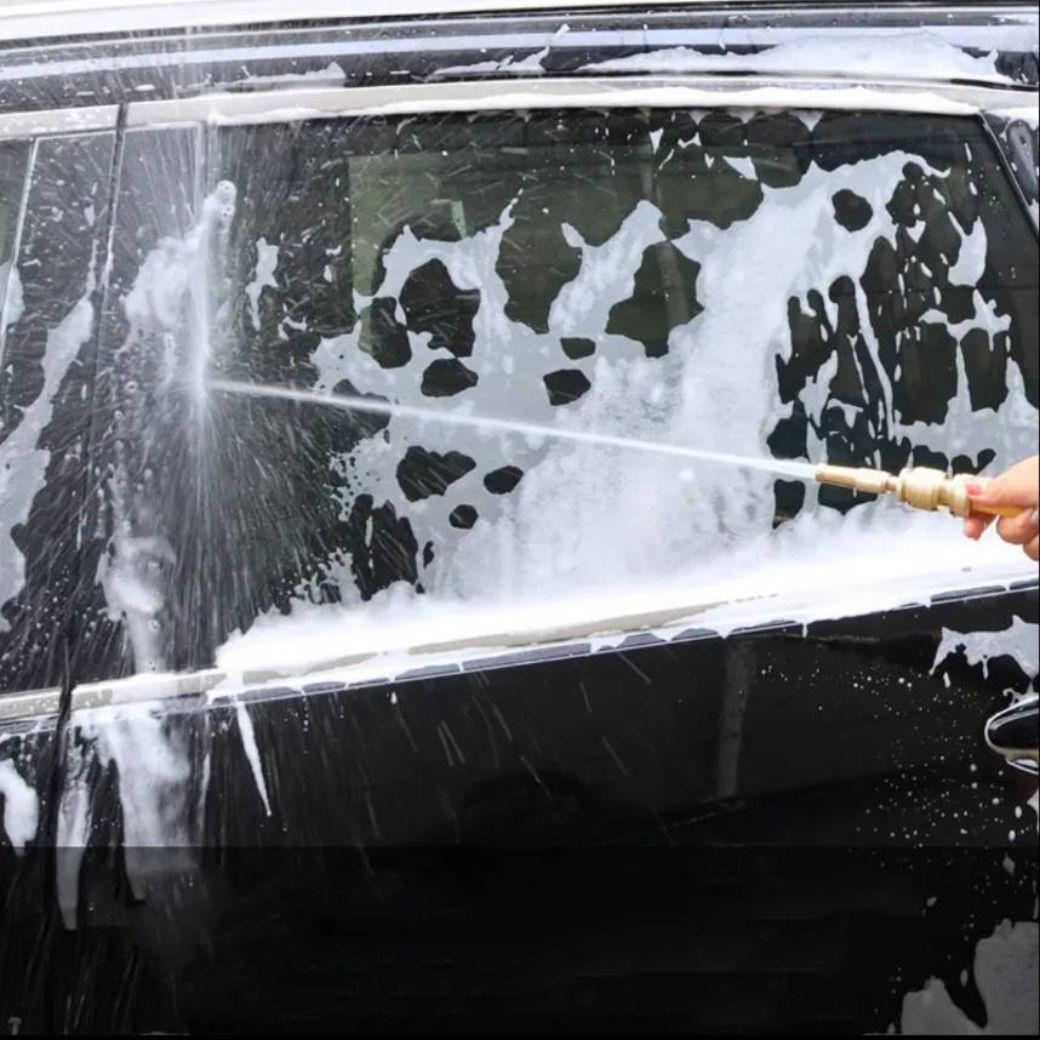 หัวฉีดน้ำทองเหลือง เครื่องพ่นละอองน้ำแรงดันสูง ปรับได้ จำนวน 1 ชิ้น