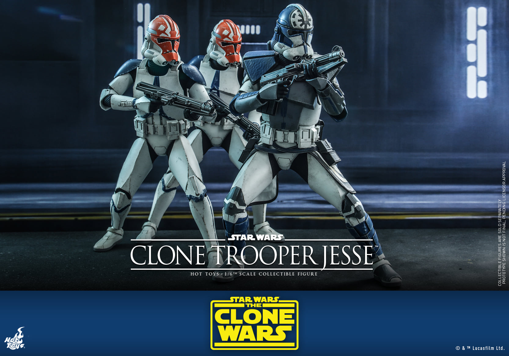 Hot Toys TMS064 1/6 Star Wars: The Clone Wars™ - Clone Trooper Jesse