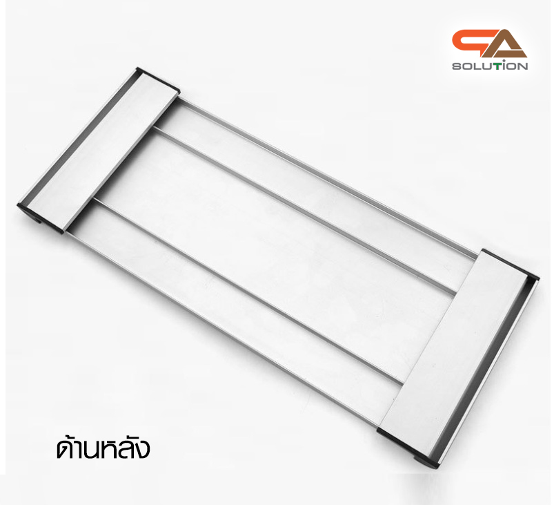 ป้ายหน้าห้อง ป้ายแผนก ป้ายอะลูมิเนียม รุ่นตรง ขนาด15x30 ซม. 1 ด้าน น้ำหนักเบา ติดตั้งง่าย ไม่ต้องเจาะผนัง