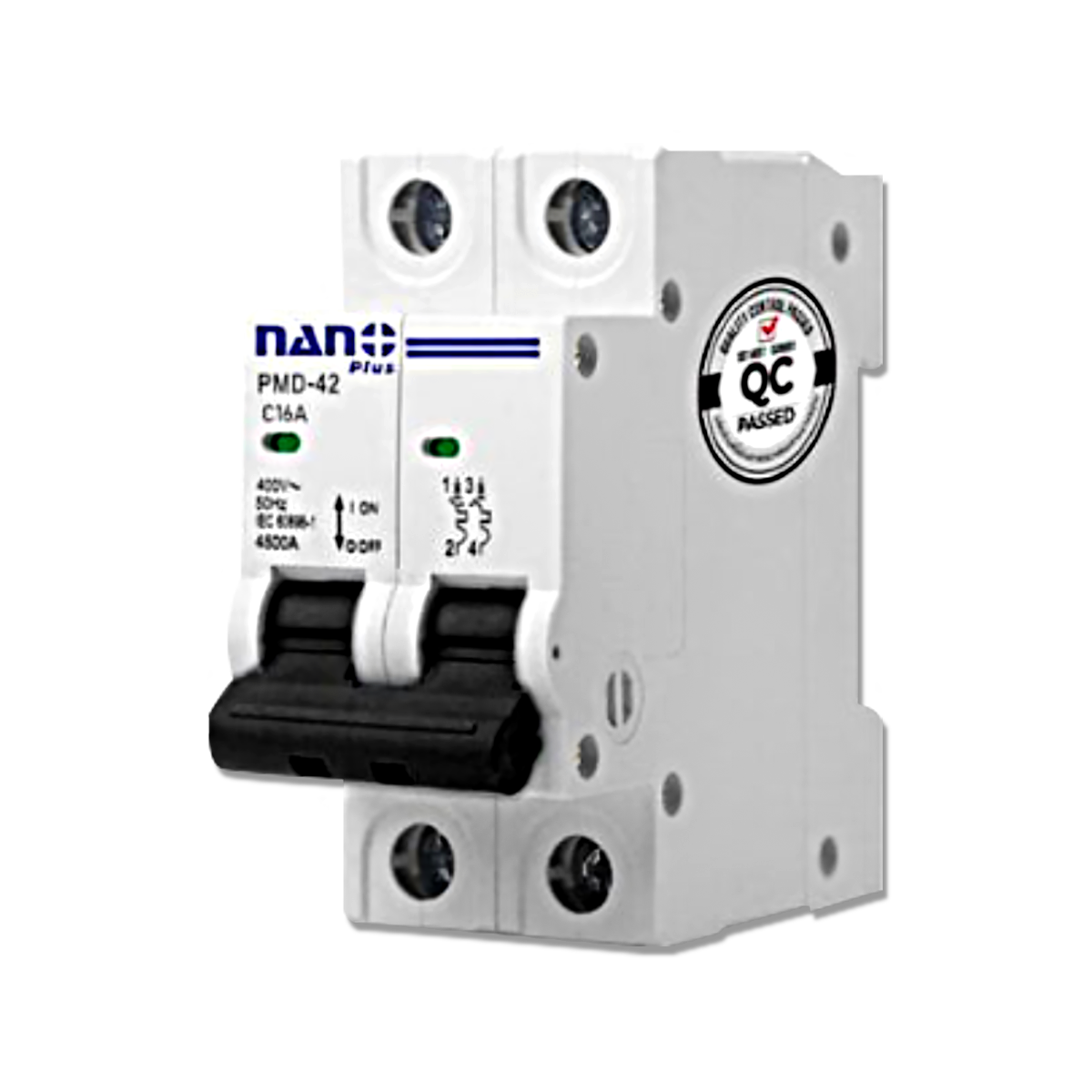 NANO เซอร์กิตเบรกเกอร์ NANO PLUS 10kA 2P 16A