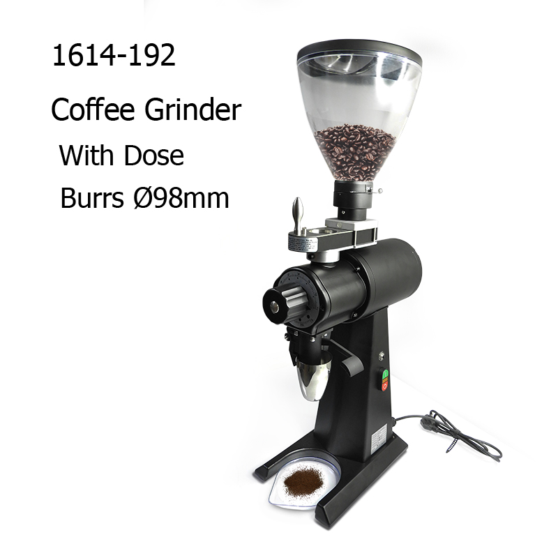 เครื่องบดกาแฟตัวใหญ่ มีตัวโดสตวงกาแฟ ด้วยกำลังไฟ 1500W