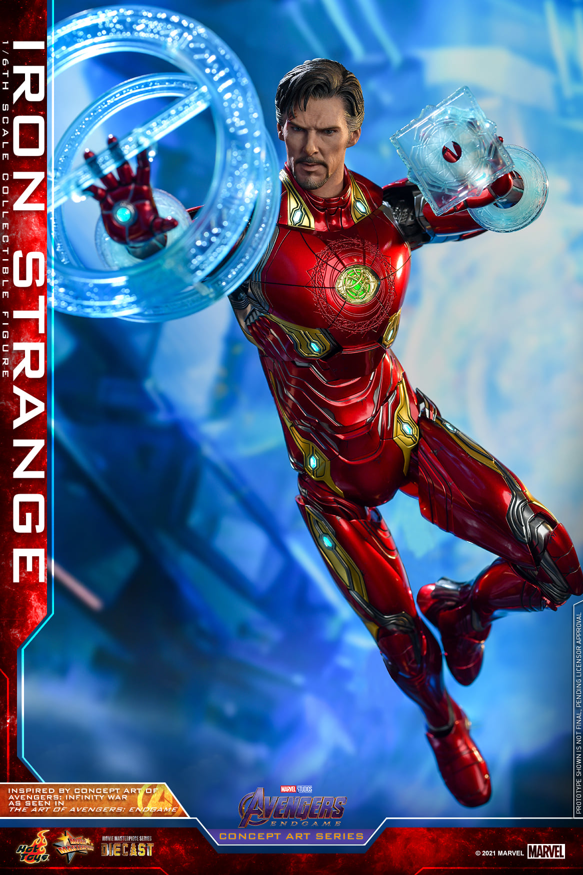Hot Toys MMS606D41 1/6 Avengers: Endgame (Concept Art Series) - Iron Strange