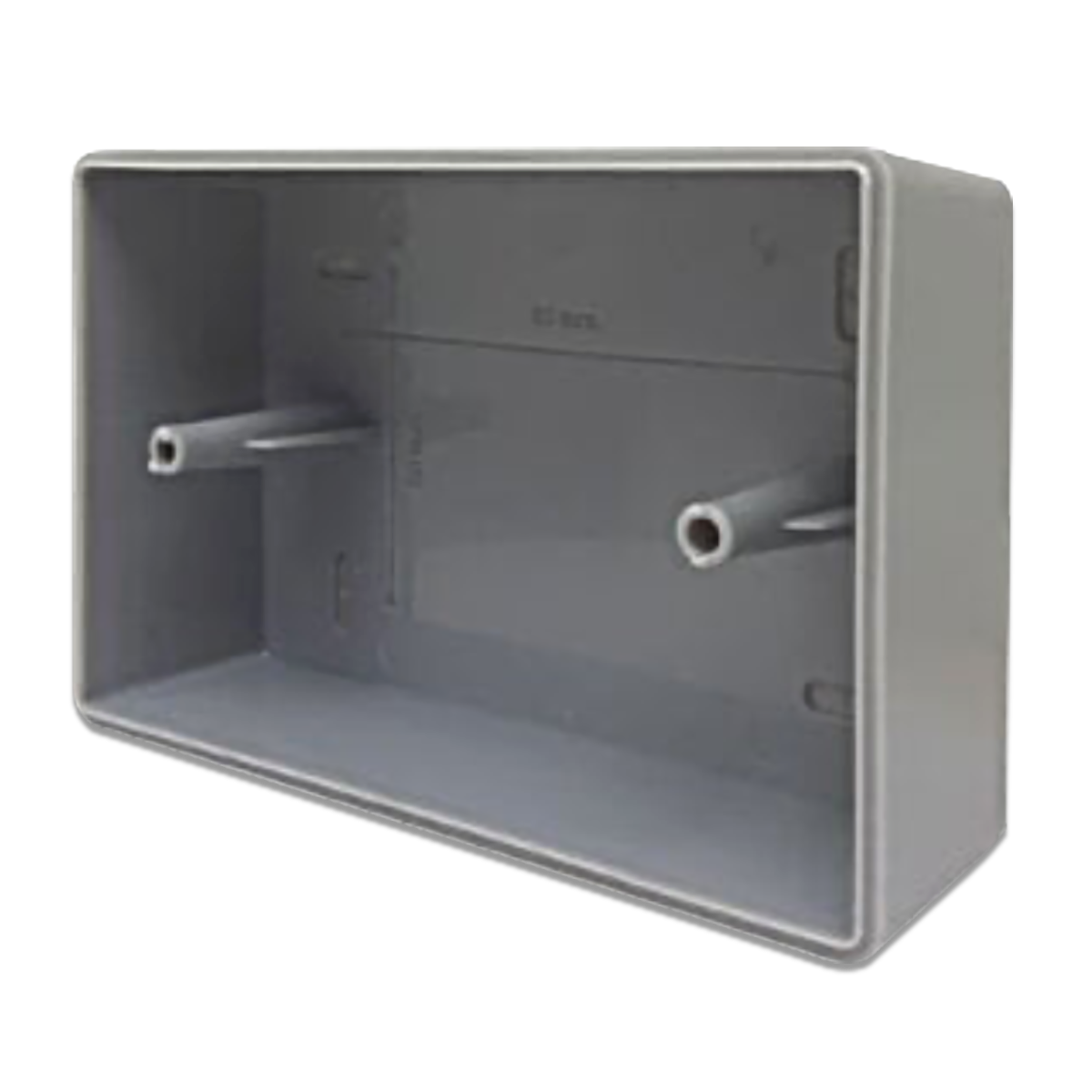 NANO กล่องลอย รุ่นหนา Classic Series สีเทา รุ่น NANO-416G-BOX (20 ชิ้น/กล่อง)