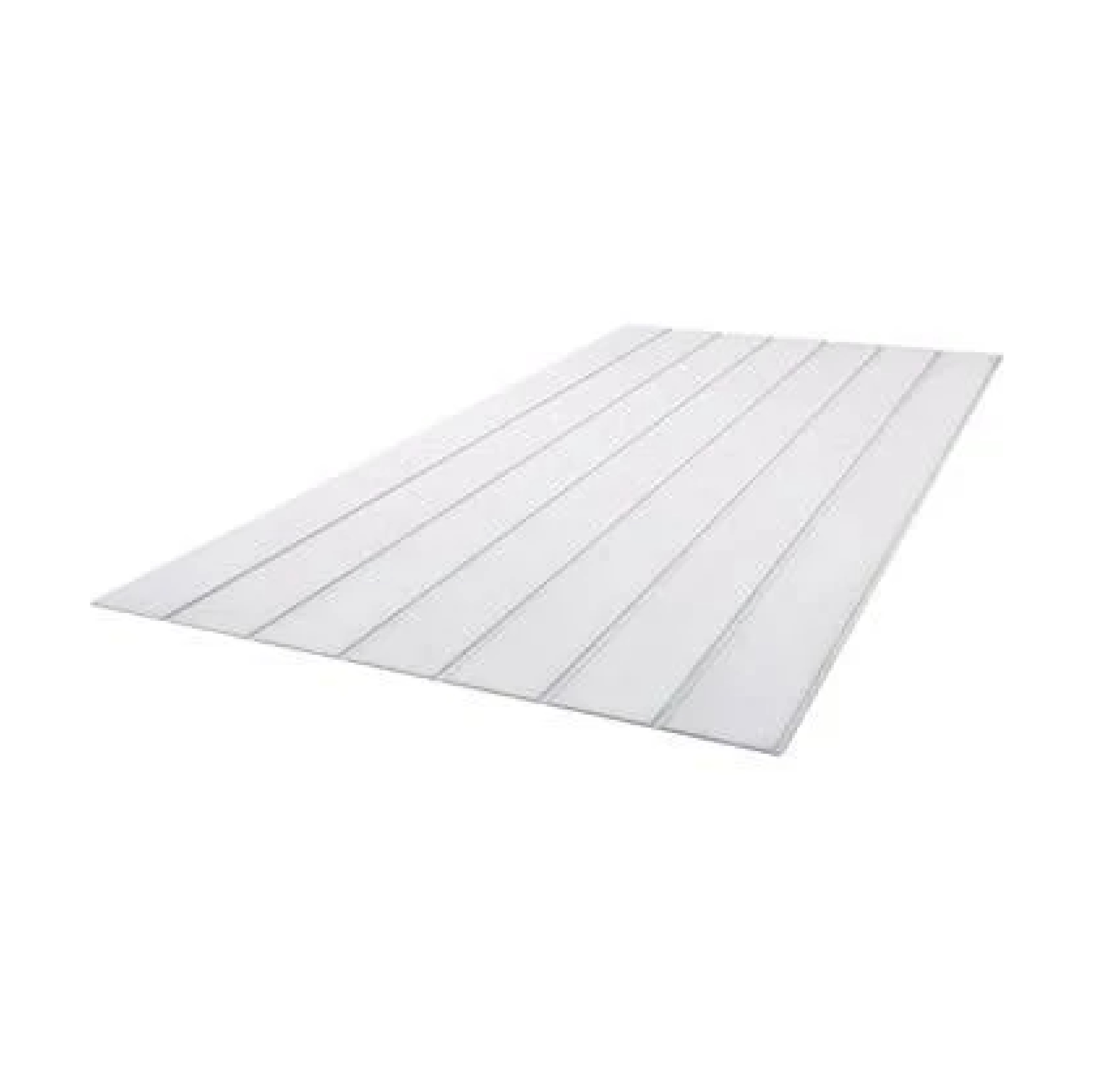 บอร์ด ตราเพชร เรียบ เซาะร่อง U รุ่น นน.17.3 ขนาด 60 x 240 x 0.8 ซม. สีธรรมชาติ