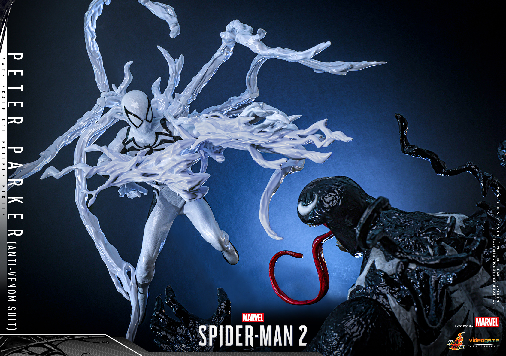 Hot Toys VGM69 Marvel's Spider-Man 2 - Peter Parker (Anti-Venom Suit)