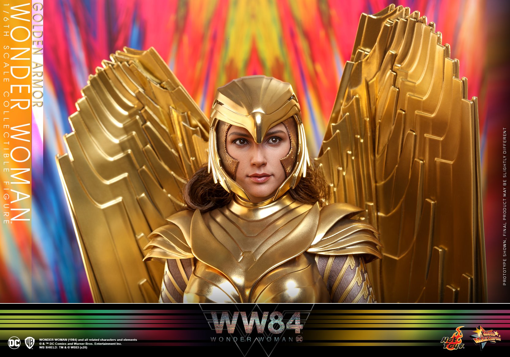 Hot Toys MMS577 Wonder Woman 1984 - Golden Armor Wonder Woman