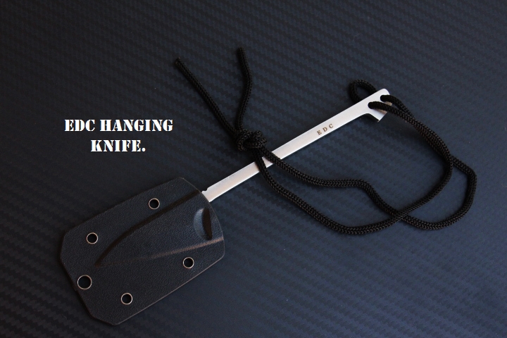 มีดห้อยพกพา EDC KNIFE มีดหางปลา Stainless Steel 5cr15mov ปลายแหลม พร้อมซอง KYDEX