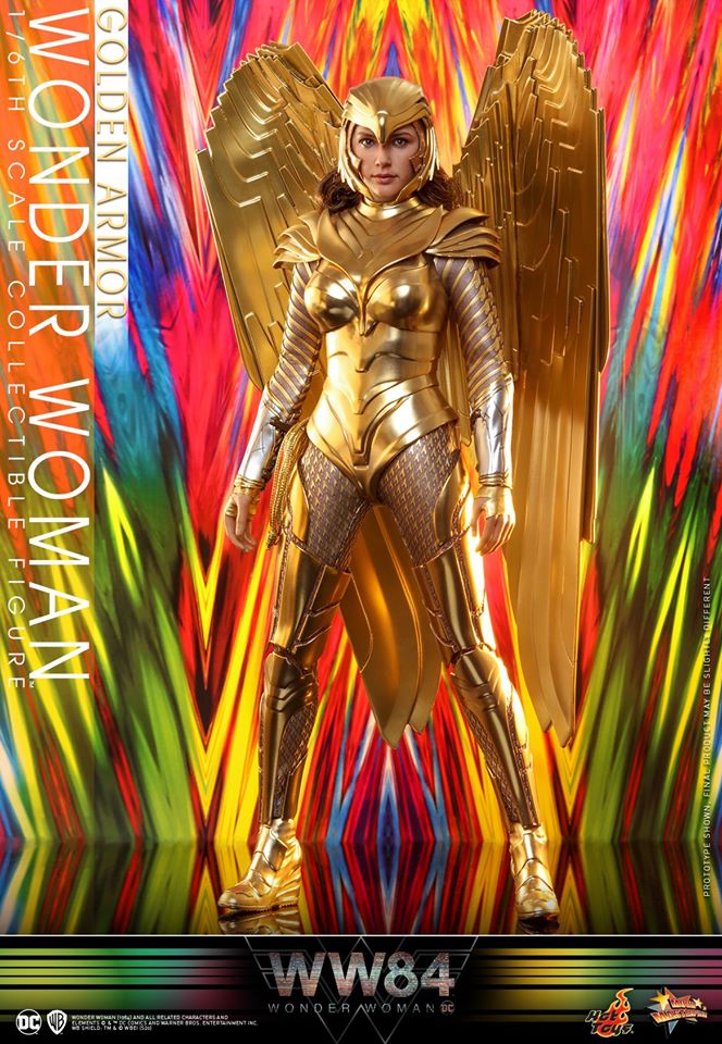 Hot Toys MMS577 Wonder Woman 1984 - Golden Armor Wonder Woman