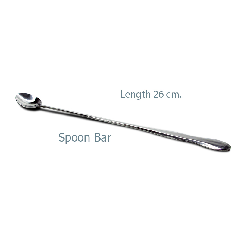 ช้อนบาร์ ช้อนคนเครื่องดื่ม ด้ามยาว 26 cm.