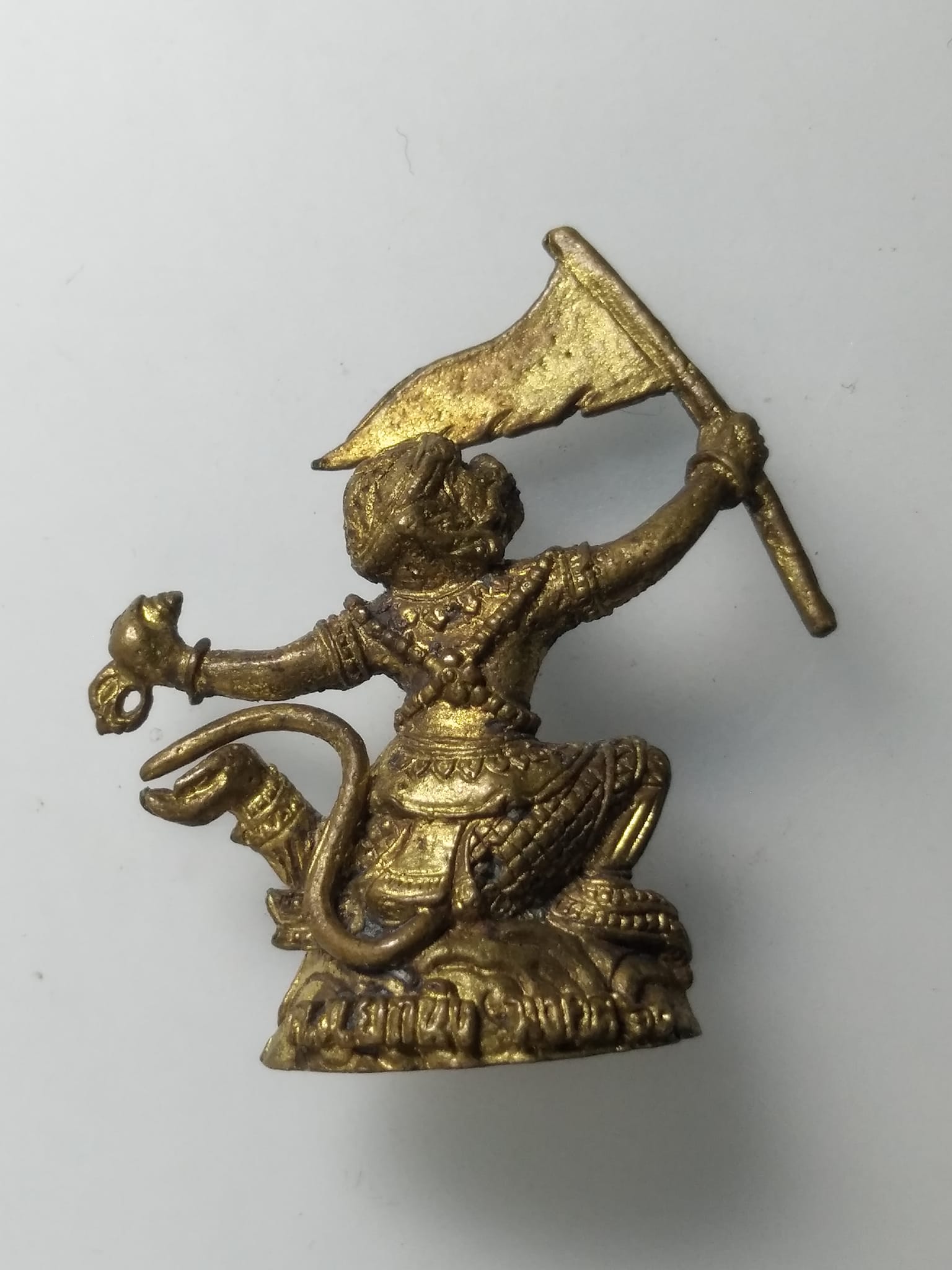 G966 หนุมาน รุ่น มหามงคล ปี 2560 หลวงพ่อยกนิ่ง วัดพระพรหม อ.ท่าฉาง จ.สุราษฎร์ธานี